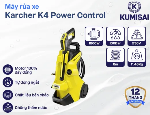 Máy rửa xe Karcher K4 Power Control - 2