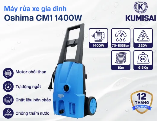 Máy rửa xe Oshima CM1 1400W - 2
