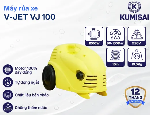 Máy rửa xe V-JET VJ 100 - 2
