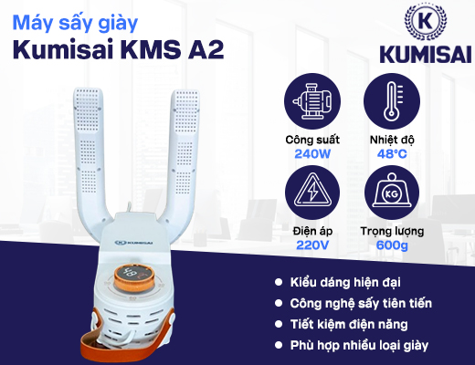 Máy sấy giày Kumisai KMS A2 - 7
