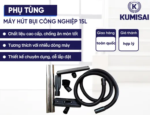 Phụ tùng máy hút bụi công nghiệp 15L - 2