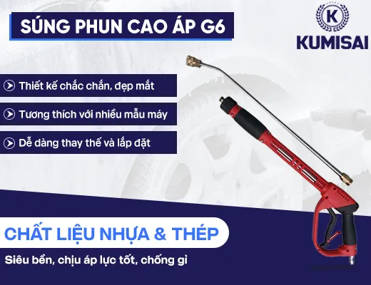 Súng phun cao áp model: G6 - 2
