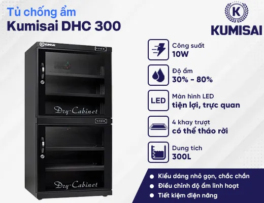 Tủ chống ẩm Kumisai DHC 300 - 2