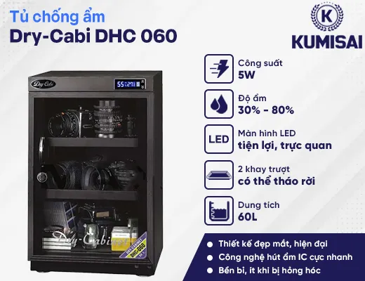 Tủ chống ẩm Dry-Cabi DHC 060 - 2