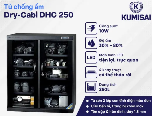 Tủ chống ẩm Dry-Cabi DHC 250 - 2