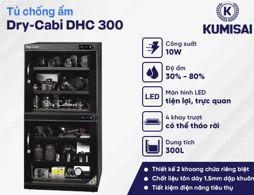Tủ chống ẩm Dry-Cabi DHC 300 - 2