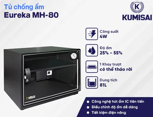 Tủ chống ẩm Eureka MH-80 (81 lít) - 2