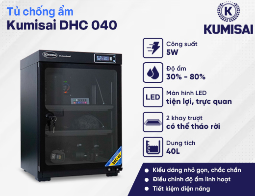 Tủ chống ẩm Kumisai DHC 040 - 2