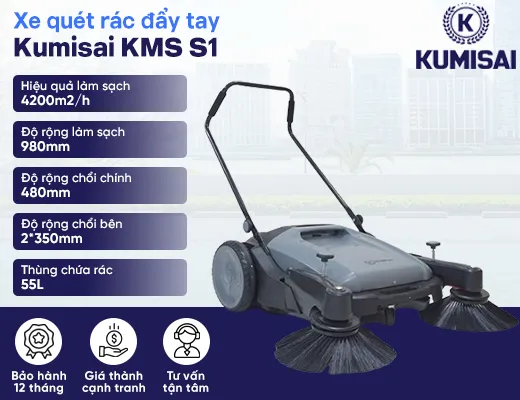 Xe quét rác Kumisai KMS S1 - 2