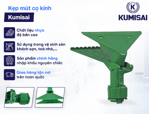 Kẹp mút cọ kính Kumisai - 2
