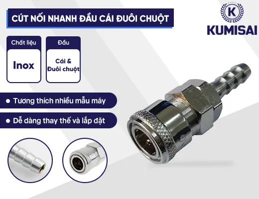 Cút nối nhanh đầu cái đuôi chuột - 2