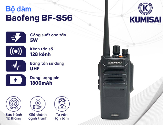 Máy bộ đàm Baofeng BF-S56 - 2