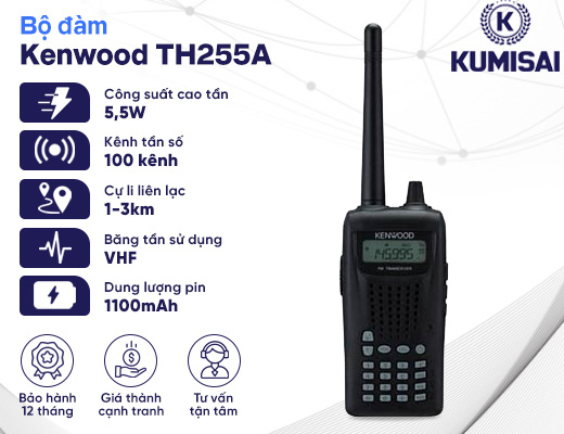Máy bộ đàm Kenwood TH255A - 2