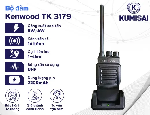 Máy bộ đàm cầm tay Kenwood TK 3179 - 2