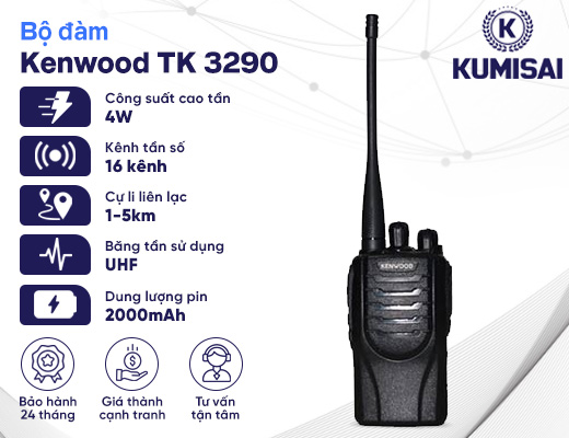 Bộ đàm cầm tay Kenwood TK 3290 - 2