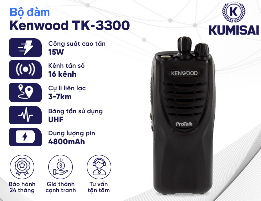 Máy bộ đàm Kenwood TK-3300 - 2