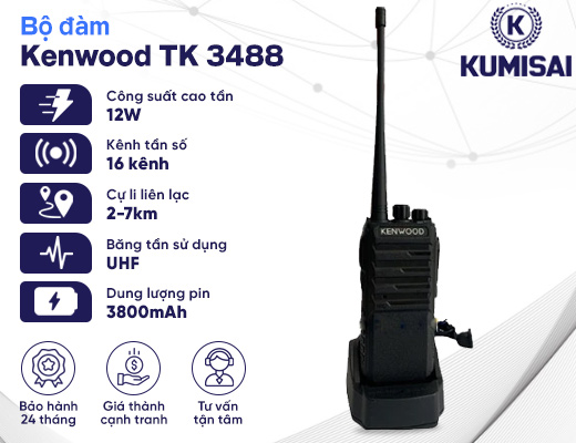 Máy bộ đàm Kenwood TK 3488 - 2