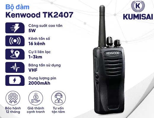 Máy bộ đàm Kenwood TK2407 - 2