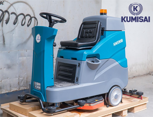 Máy chà sàn công nghiệp ngồi lái Kumisai KMS 90B - 5