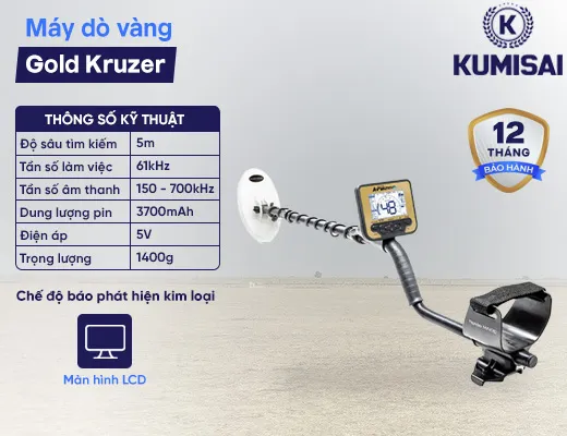Máy dò vàng Gold Kruzer giá rẻ - 2