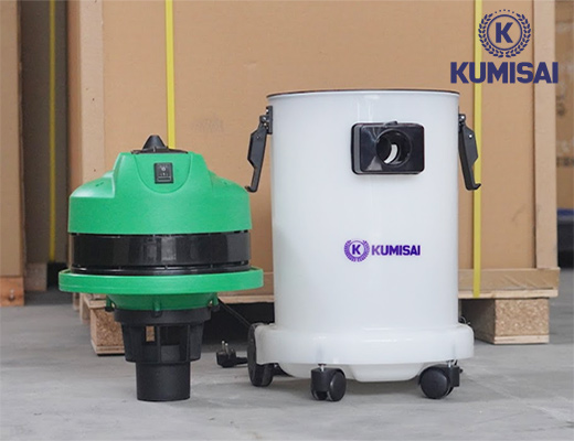 Máy hút bụi công nghiệp thùng nhựa Kumisai KMS40 - Hepa - 7