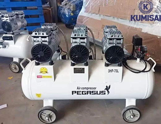 Máy nén khí không dầu Pegasus TM-OF750-70L