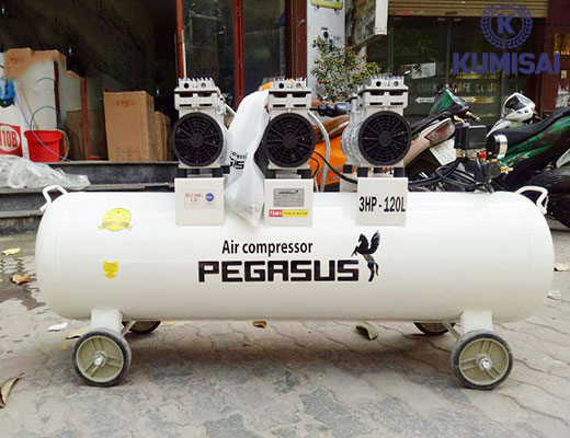 Máy nén khí không dầu Pegasus TM-OF750x3-120L