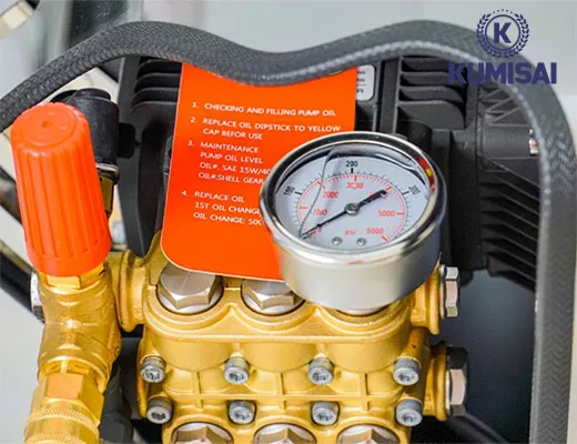Máy rửa xe cao áp chuyên nghiệp Kumisai 18M17.5-3T4 - 6