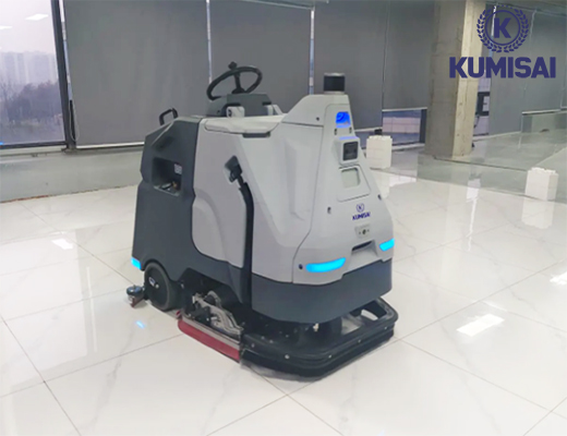Robot chà sàn Kumisai KMS810 (đứng lái được) - 3