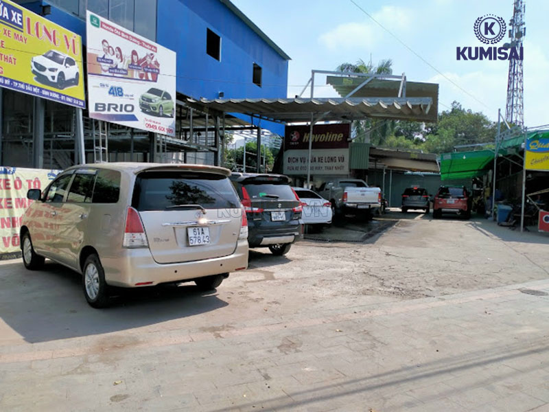 Rửa xe Bình Dương Long Vũ