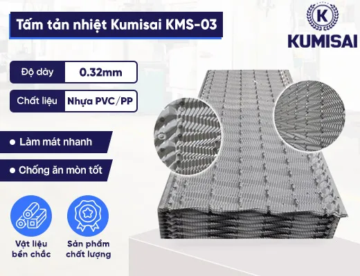 Linh kiện tấm tản nhiệt Kumisai KMS-03 - 2