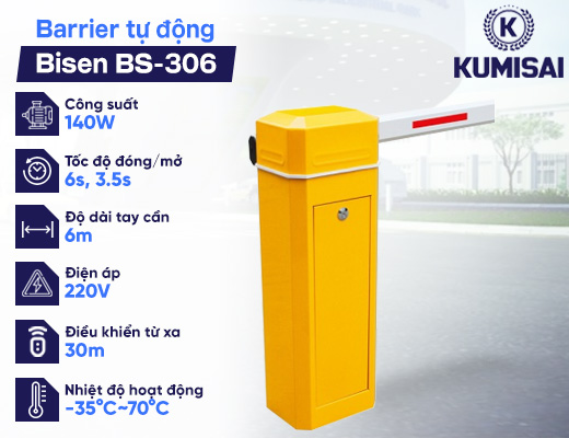 Barrier tự động Kumisai BS-306 - 2