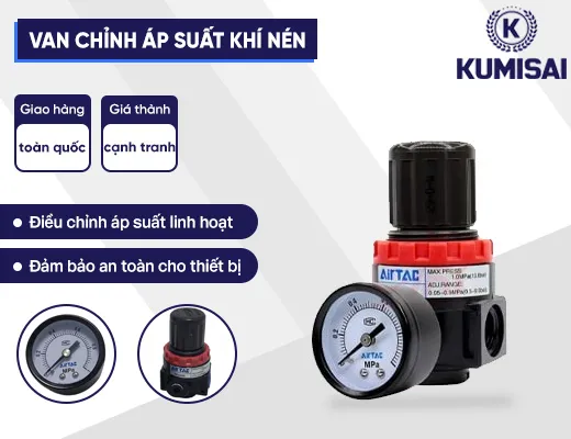 Van chỉnh áp suất khí nén - 2