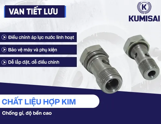 Van tiết lưu máy rửa xe áp lực cao - 2