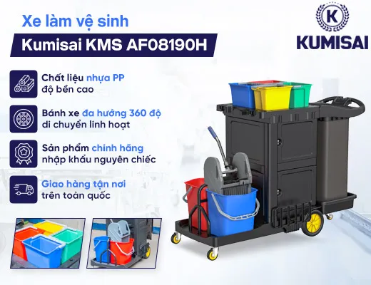 Xe làm vệ sinh Kumisai KMS AF08190H - 2