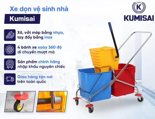 Xe dọn vệ sinh nhà Kumisai - 2