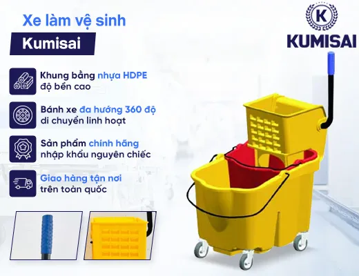 Xe làm vệ sinh Kumisai - 2