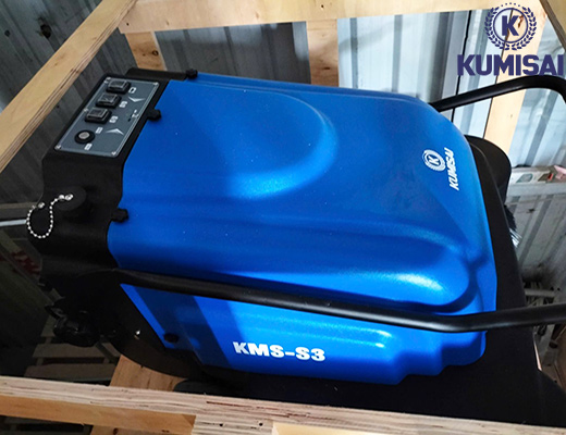 Xe quét rác đẩy tay công nghiệp Kumisai KMS S3 - 7