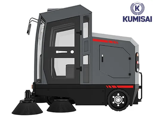 Xe quét rác ngồi lái DQC - Tech 12F - 3