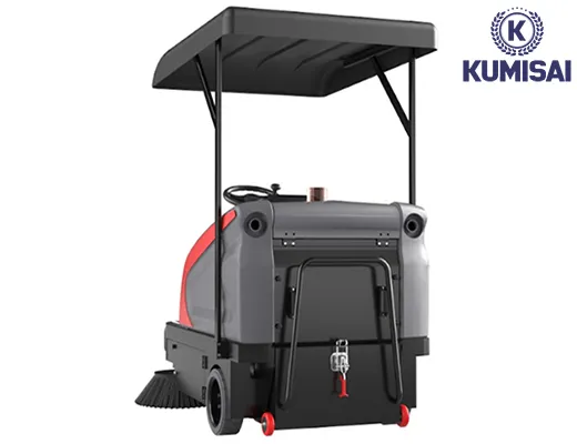 Xe quét rác ngồi lái DQC - Tech 140F - 3