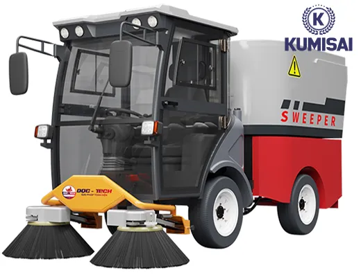 Xe quét rác ngồi lái DQC - Tech 19F