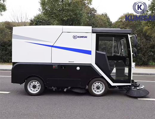 Xe quét rác ngồi lái Kumisai KMS - 1000L - 3