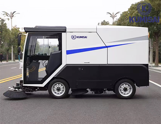 Xe quét rác ngồi lái Kumisai KMS - 1000L - 6