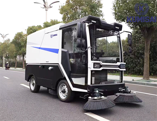 Xe quét rác ngồi lái Kumisai KMS - 1000L - 9