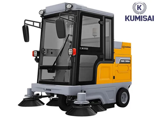 Xe quét rác ngồi lái Kumisai KMS 1900A