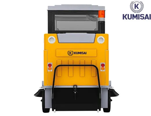 Xe quét rác ngồi lái Kumisai KMS 1900A - 4