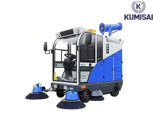 Xe quét rác mini ngồi lái Kumisai KMS-2000