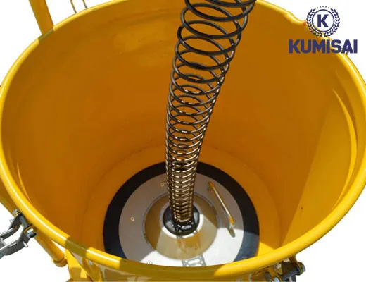 Máy bơm mỡ khí nén Kocu GZ-100 (20 lít) - 4