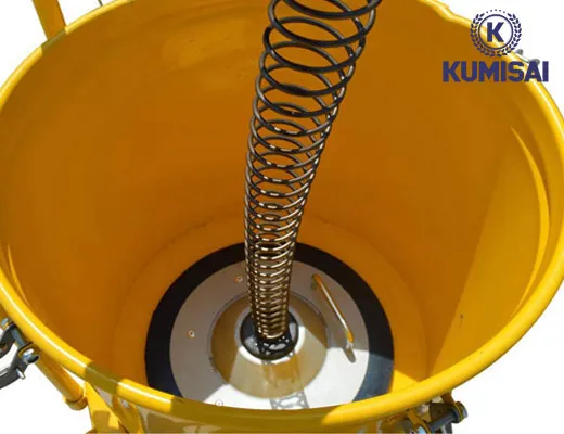Máy bơm mỡ khí nén Kocu GZ-75B (45 lít) - 3