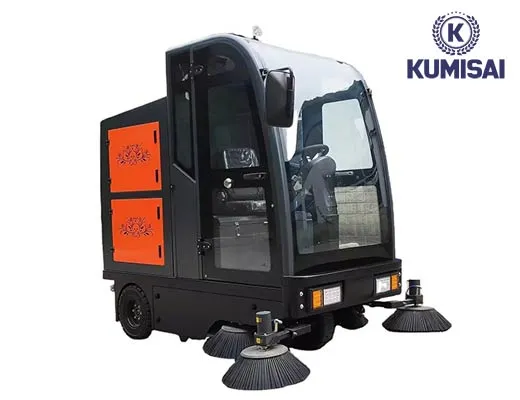 Xe quét rác ngồi lái Kumisai KMS-S13 - 3